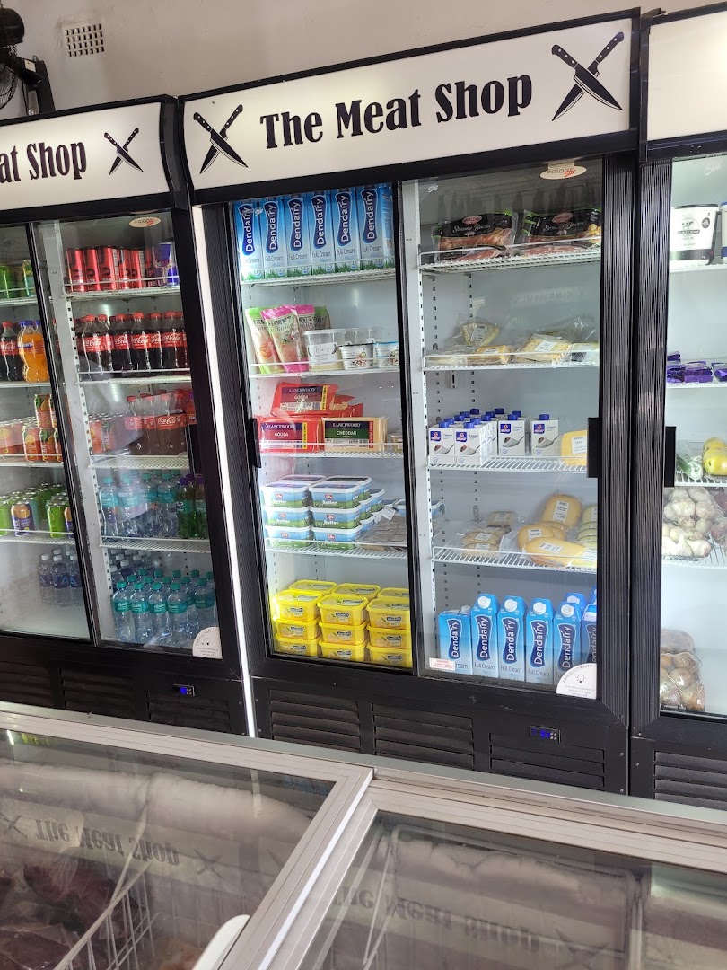 The Meat Shop: clear display of shop products